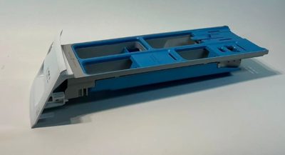 GE M22118F2600 GE Front Load Washer Detergent Dispenser Drawer M22118F2600 OEM Used Tested