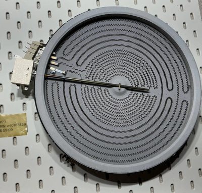 Whirlpool W10187839 Whirlpool Range Triple Surface Element / Burner W10187839 OEM Used Tested